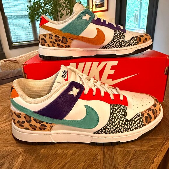 Nike Shoes - Nike Multicolor Animal Print Athletic Shoes